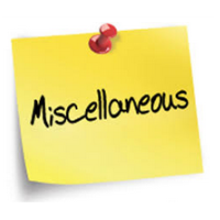 Miscellaneous